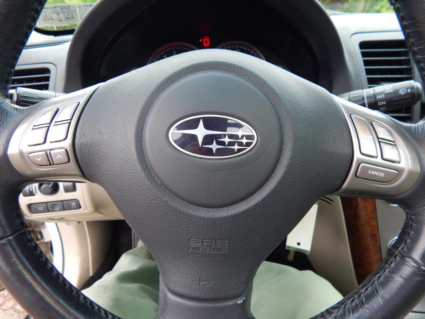 2009 White /Beige leather Subaru Outback 2.5i Limited (4S4BP66C897) with an 2.5L H4 SOHC 16V engine, 4-Speed Automatic Overdrive transmission, located at 6528 Lower York Road, New Hope, PA, 18938, (215) 862-9555, 40.358707, -74.977882 - Here we have a beautiful, ONE OWNER, Subaru Outback Limited with a 2.5L 4 cylinder engine putting power to all four wheels via an automatic transmission. Options include: beige leather, wood trim, heated front seats, power front seats, AM/FM/CD/AUX radio, sunroof, dual climate controls, power window - Photo#26